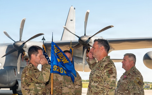 920th Operations Group holds change of command ceremony