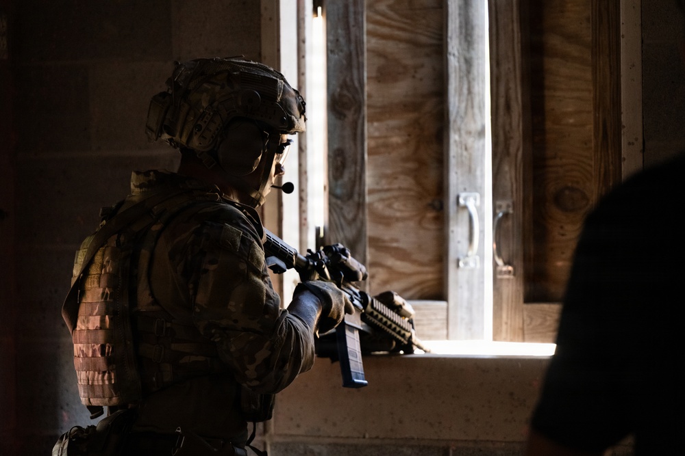 TACP close quarters battle course