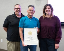 Perrine marks 35 years of keeping the warfighter first