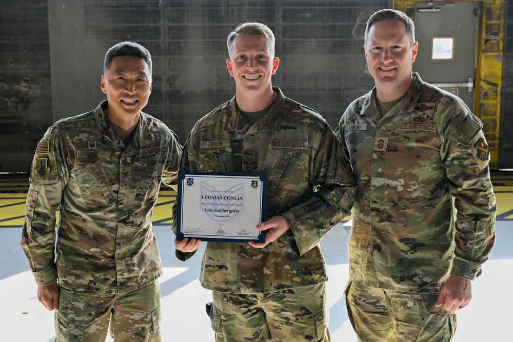 JBA’s very own: Staff. Sgt. Conlin aims high to receive STEP promotion