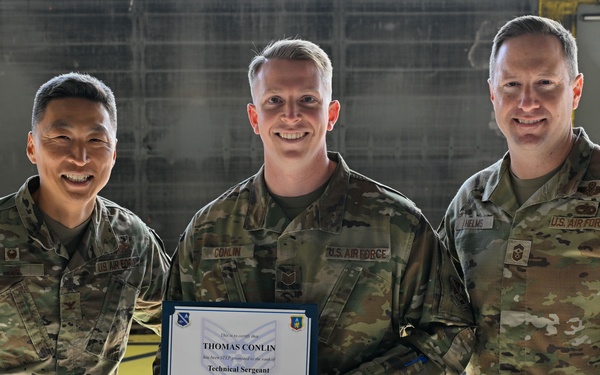 JBA’s very own: Staff. Sgt. Conlin aims high to receive STEP promotion