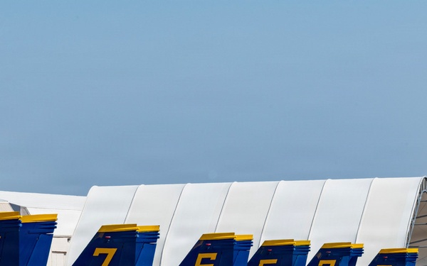 Blue Angels Land at NAS JRB Fort Worth