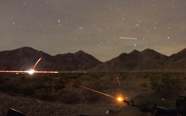 U.S. Marines with 3rd Bn., 7th Marines and 1st CEB conduct company attacks during Range 400