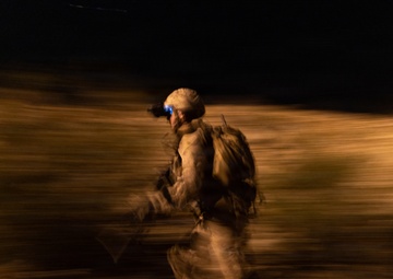 U.S. Marines with 3rd Bn., 7th Marines and 1st CEB conduct company attacks during Range 400