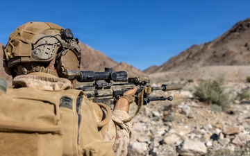 U.S. Marines with 3rd Bn., 7th Marines and 1st CEB conduct company attacks during Range 400