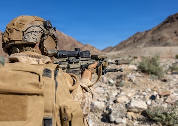 U.S. Marines with 3rd Bn., 7th Marines and 1st CEB conduct company attacks during Range 400