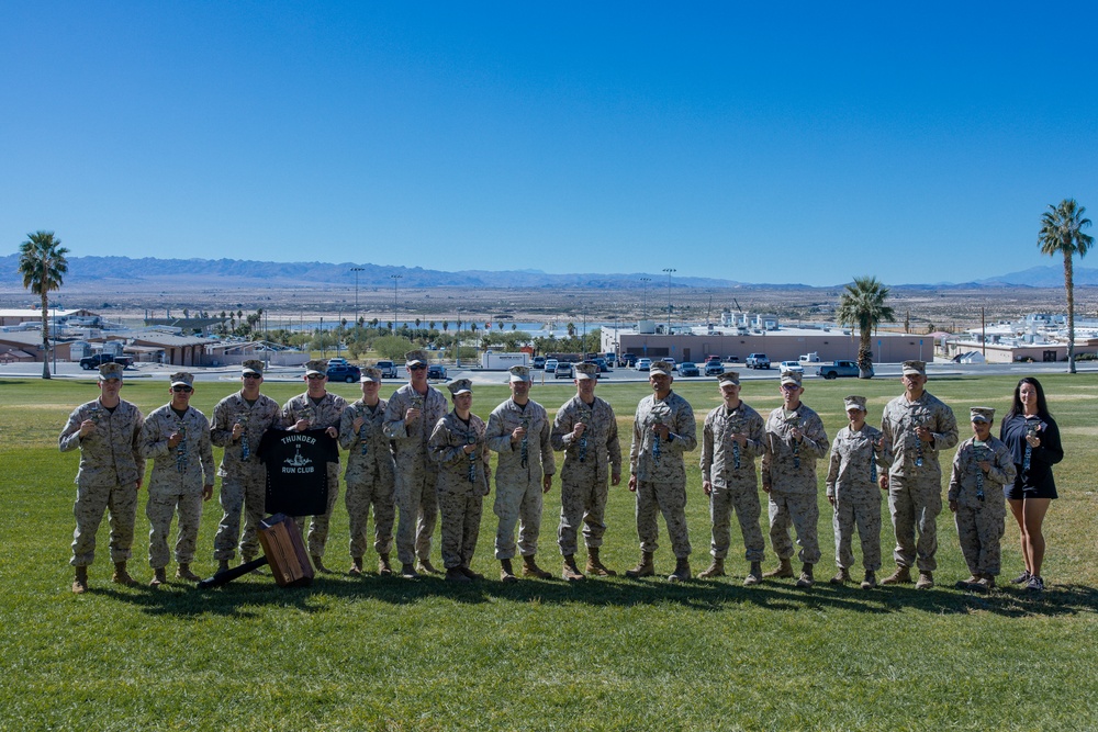 The MCAGCC motivators who ran the 50th Marine Corps Marathon