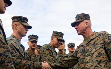 The Commandant, Gen. Eric M. Smith attends Marine Barracks Washington Groundbreaking Ceremony