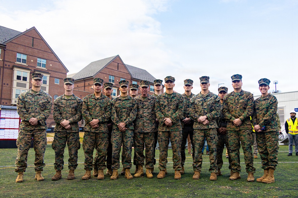 The Commandant, Gen. Eric M. Smith attends Marine Barracks Washington Groundbreaking Ceremony