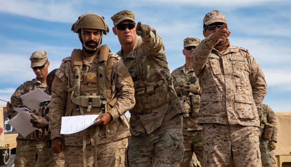 3rd SFAB Advisors Support Royal Saudi Land Forces During NTC Rotation 26-02