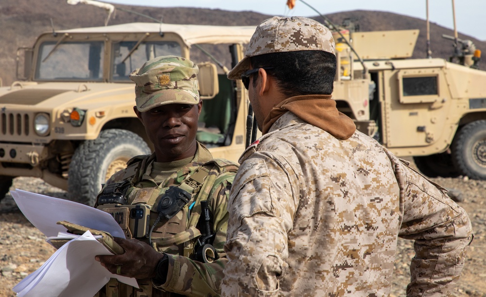 3rd SFAB Advisors Support Royal Saudi Land Forces During NTC Rotation 26-02
