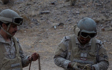 Royal Saudi Land Forces Roll Out Abrams and Bradleys for Gunnery Ahead of NTC Live-Fire