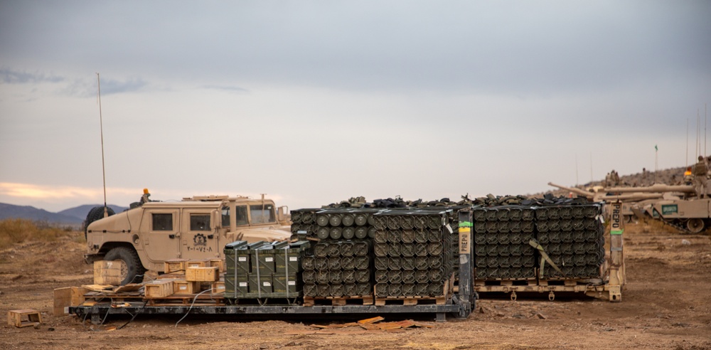 Royal Saudi Land Forces Roll Out Abrams and Bradleys for Gunnery Ahead of NTC Live-Fire