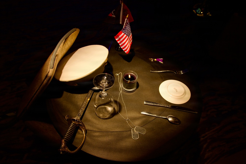 &quot;Missing Man Table&quot; Marine 250th Birthday Ball