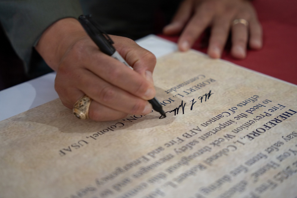 Fire Prevention Week Proclamation