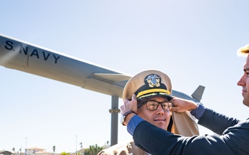 Family, Co-Workers Celebrate Officer’s Promotion to Commander at Naval Surface Warfare Center, Port Hueneme Division