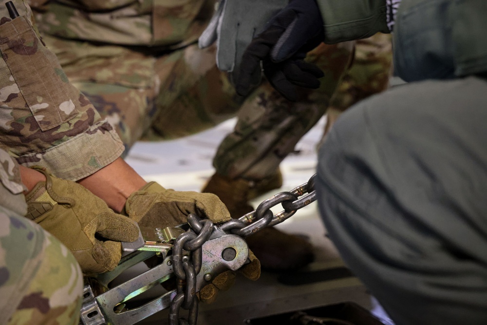 I Corps Soldiers Execute Mobility Training and Airlift Preparation at McChord Airfield