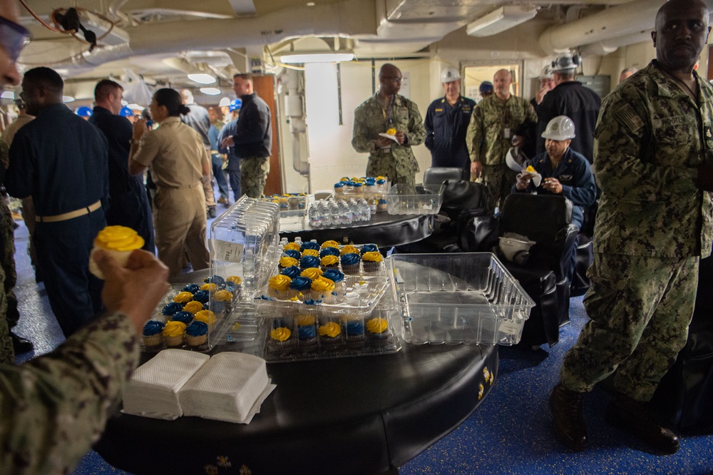 Stennis Opens Chiefs Mess