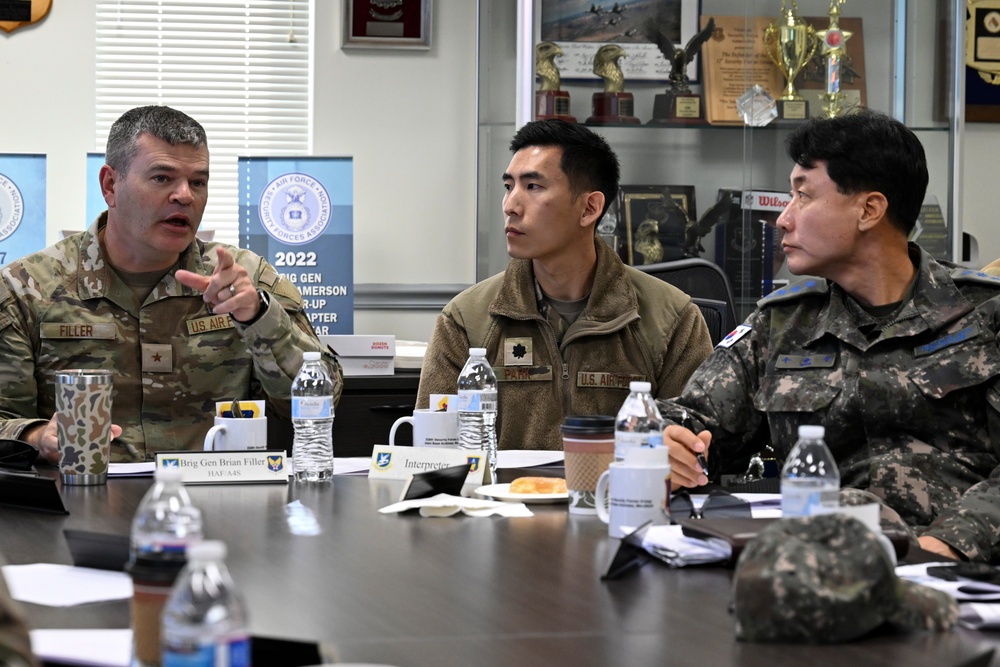 U.S. Air Force and Republic of Korea Air Force “Top Cops” meet on JBA