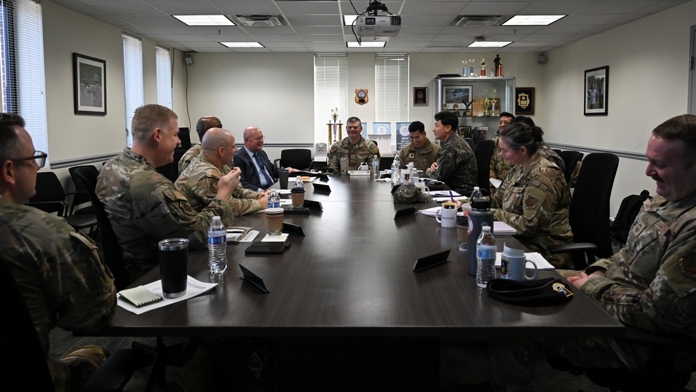U.S. Air Force and Republic of Korea Air Force “Top Cops” meet on JBA