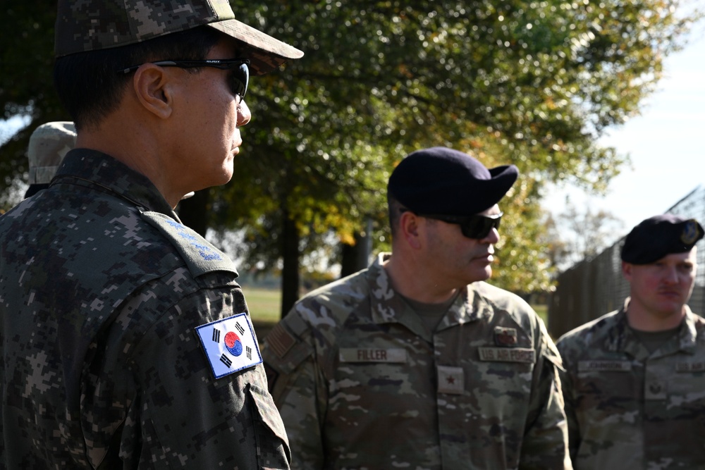 U.S. Air Force and Republic of Korea Air Force “Top Cops” meet on JBA