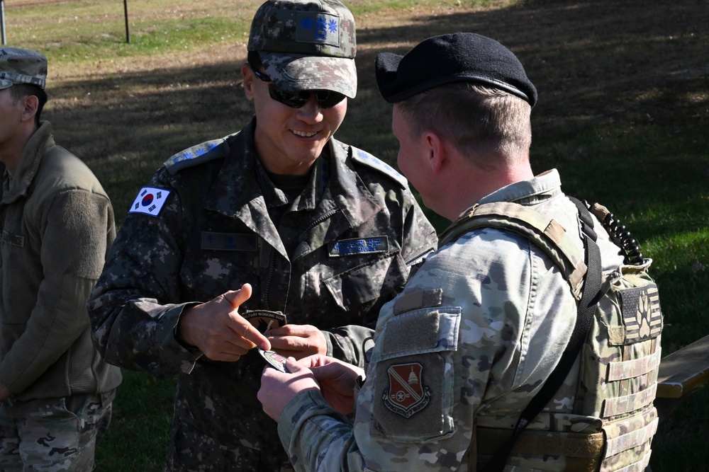 U.S. Air Force and Republic of Korea Air Force “Top Cops” meet on JBA