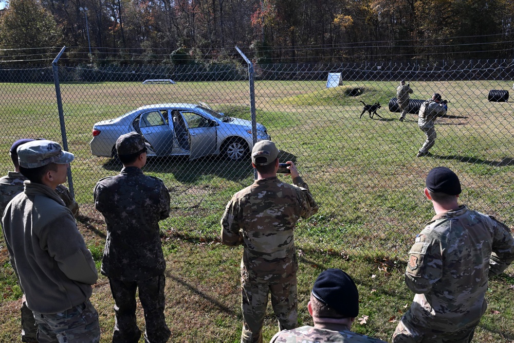 U.S. Air Force and Republic of Korea Air Force “Top Cops” meet on JBA