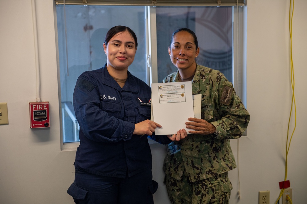 Stennis Recognizes Warrior of the Week