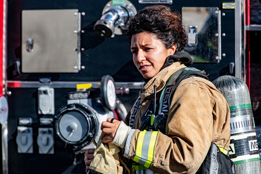 Forged in the Flames: 812 CES Sharpens Readiness with Structural Fire Training