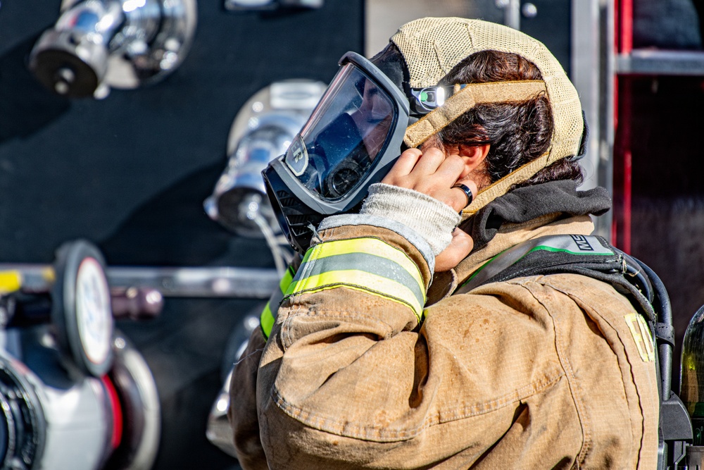 Forged in the Flames: 812 CES Sharpens Readiness with Structural Fire Training
