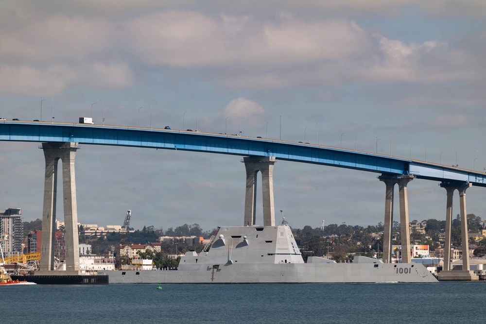 USS Michael Monsoor returns to San Diego