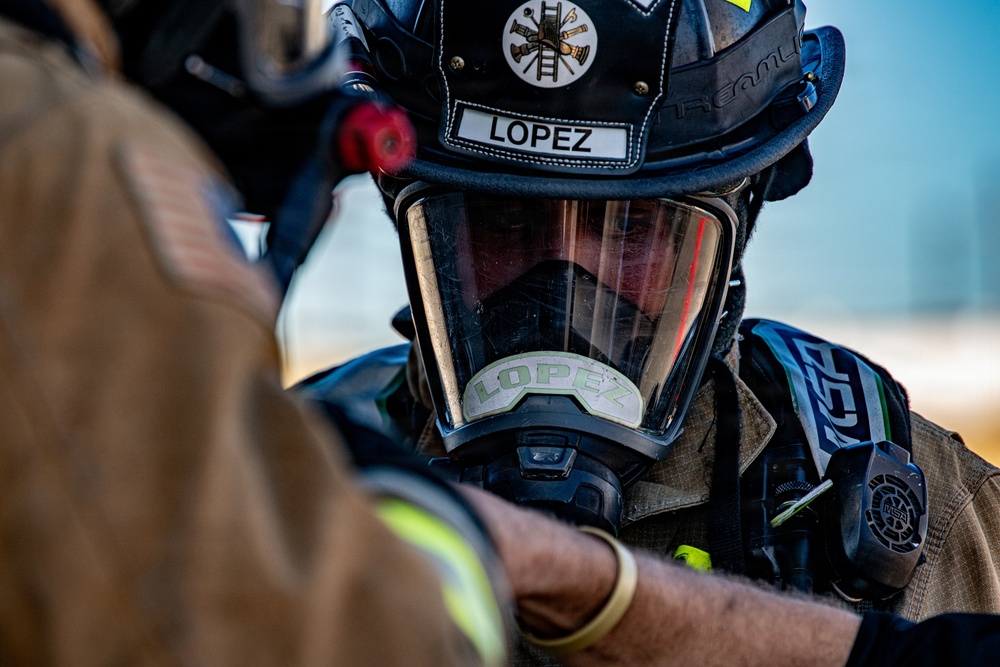 Forged in the Flames: 812 CES Sharpens Readiness with Structural Fire Training