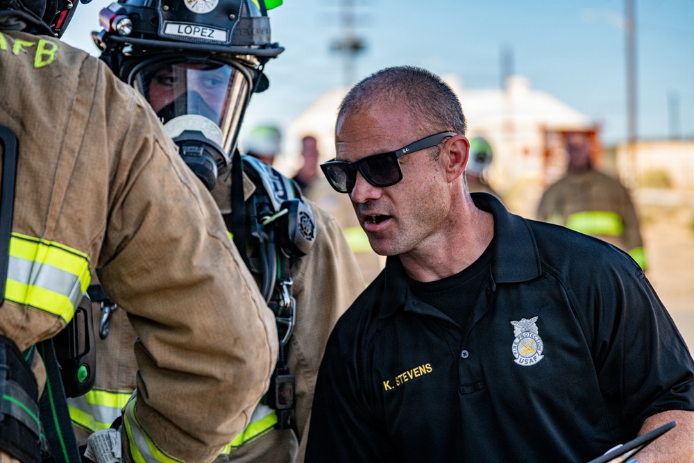 Forged in the Flames: 812 CES Sharpens Readiness with Structural Fire Training
