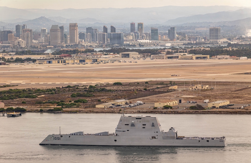 USS Michael Monsoor returns to San Diego