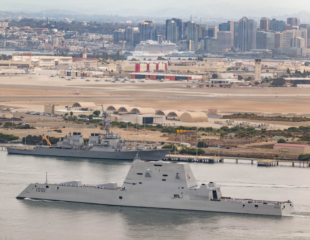 USS Michael Monsoor returns to San Diego