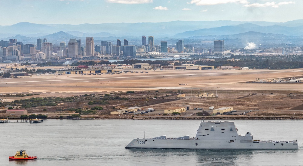 USS Michael Monsoor returns to San Diego