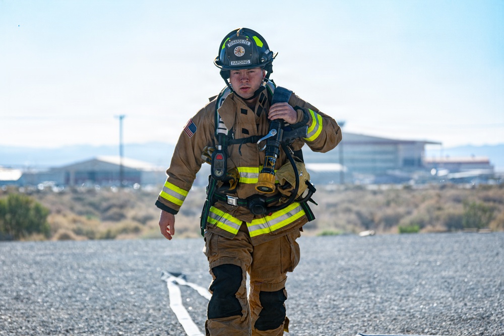 Forged in the Flames: 812 CES Sharpens Readiness with Structural Fire Training