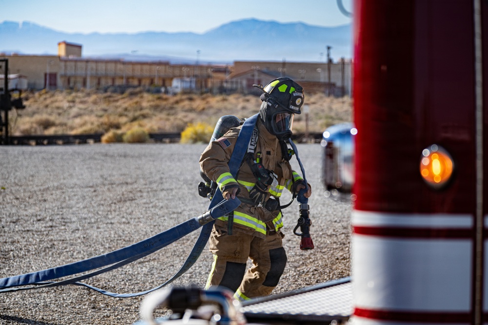 Forged in the Flames: 812 CES Sharpens Readiness with Structural Fire Training