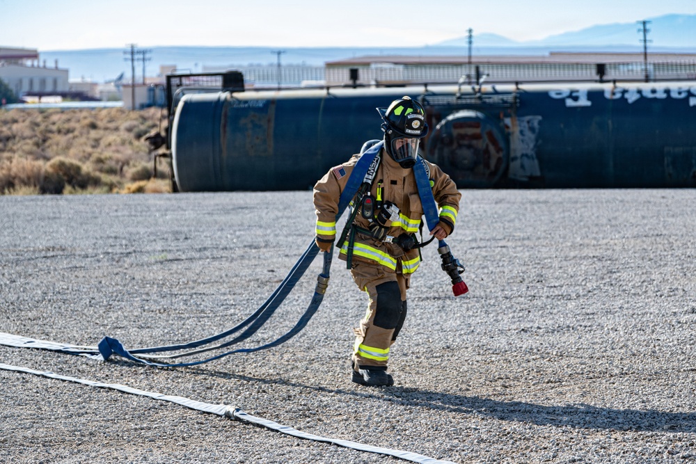 Forged in the Flames: 812 CES Sharpens Readiness with Structural Fire Training