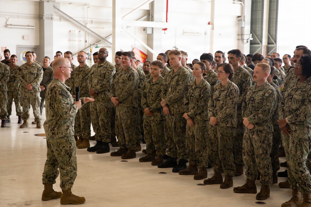CNO and MCPON Conduct All Hands Call with Easyriders