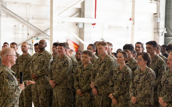 CNO and MCPON Conduct All Hands Call with Easyriders