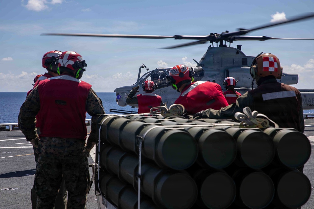 Flight Operations aboard USS Fort Lauderdale