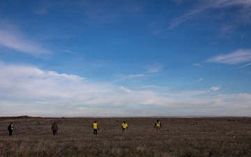 Military Munitions Response Program staff conduct fieldwork at former Umatilla Chemical Depot