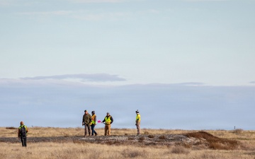 Military Munitions Response Program staff conduct fieldwork at former Umatilla Chemical Depot