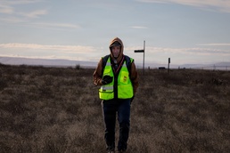 Military Munitions Response Program staff conduct fieldwork at former Umatilla Chemical Depot