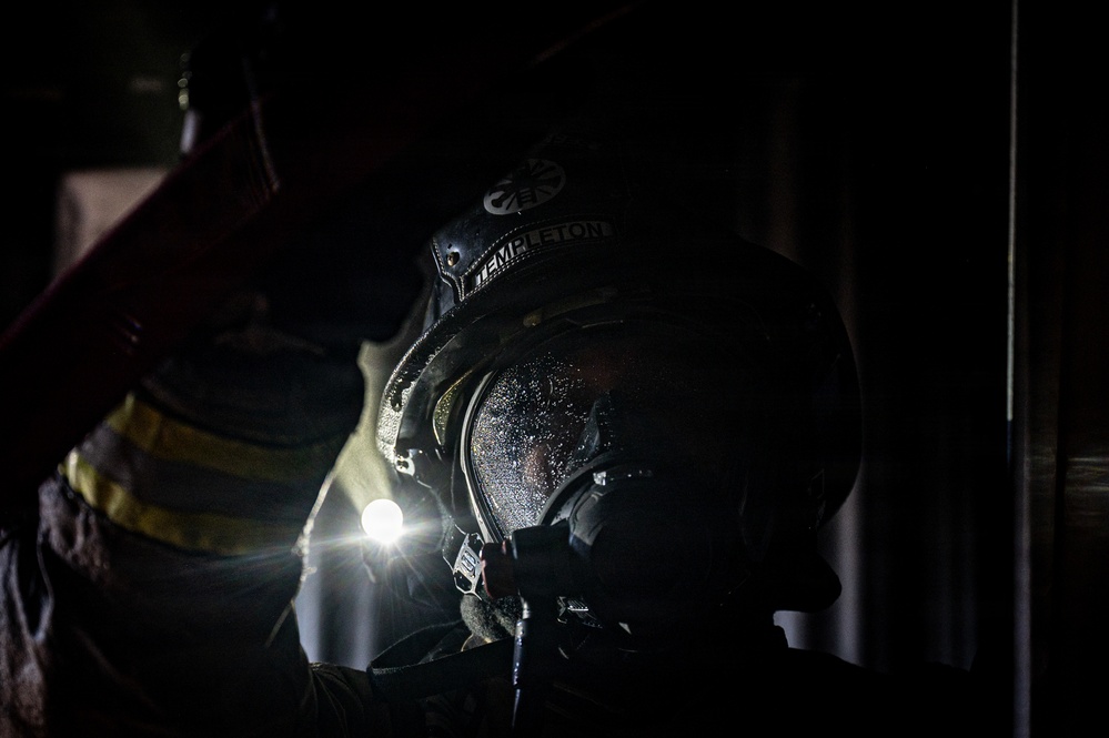 Forged in the Flames: 812 CES Sharpens Readiness with Structural Fire Training