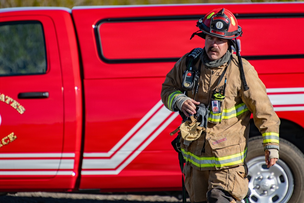 Forged in the Flames: 812 CES Sharpens Readiness with Structural Fire Training