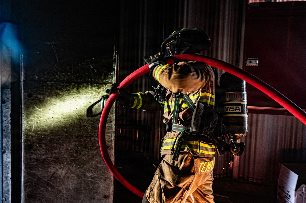 Forged in the Flames: 812 CES Sharpens Readiness with Structural Fire Training