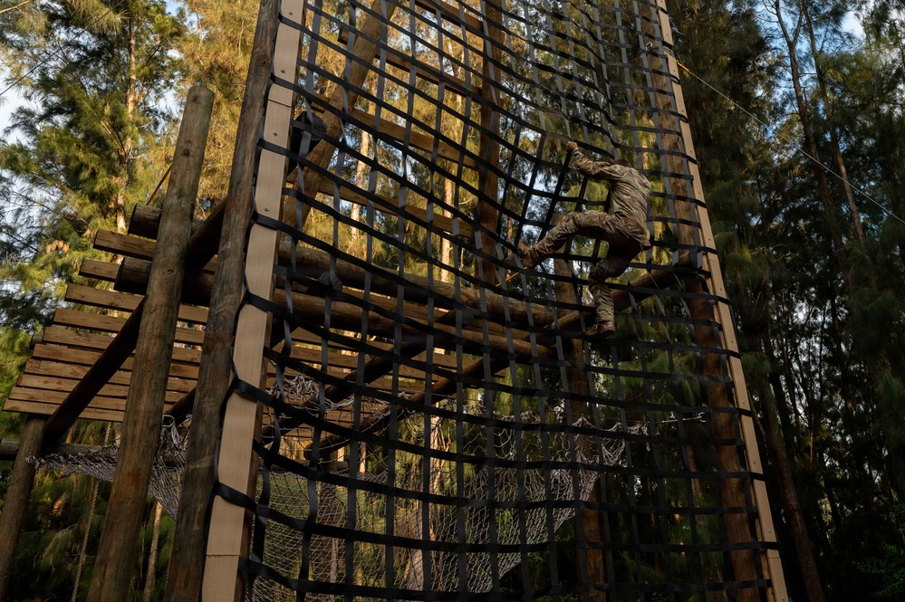 Team Hickam conducts overnight Warrior Airman Training at Schofield Barracks East Range