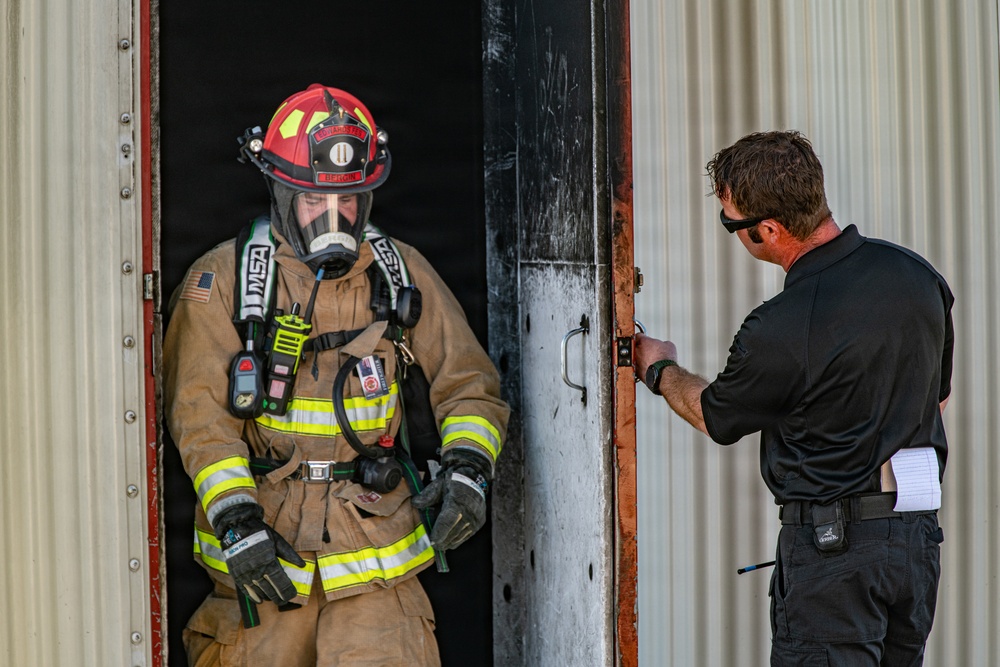 Forged in the Flames: 812 CES Sharpens Readiness with Structural Fire Training